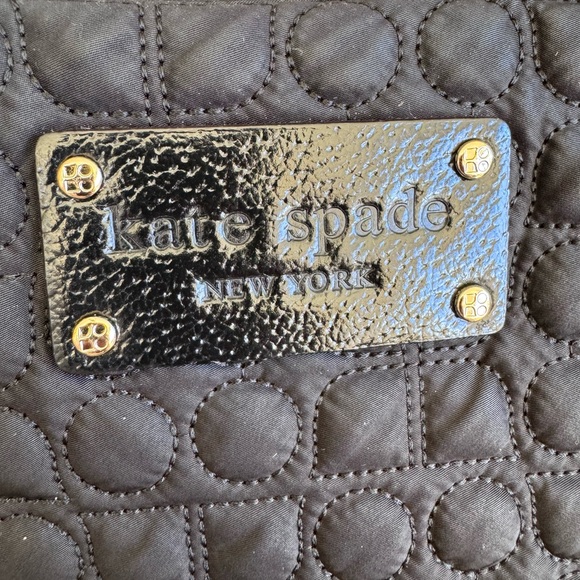 Kate Spade Black Quilted Women's Bag - Picture 5 of 8